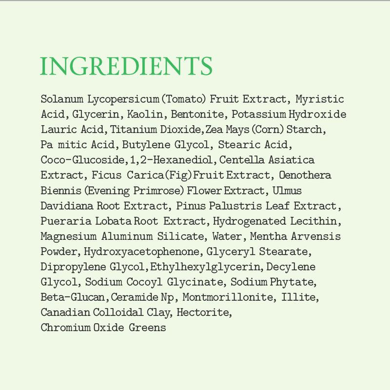 Sparra™- Green Tomato Clay Mask